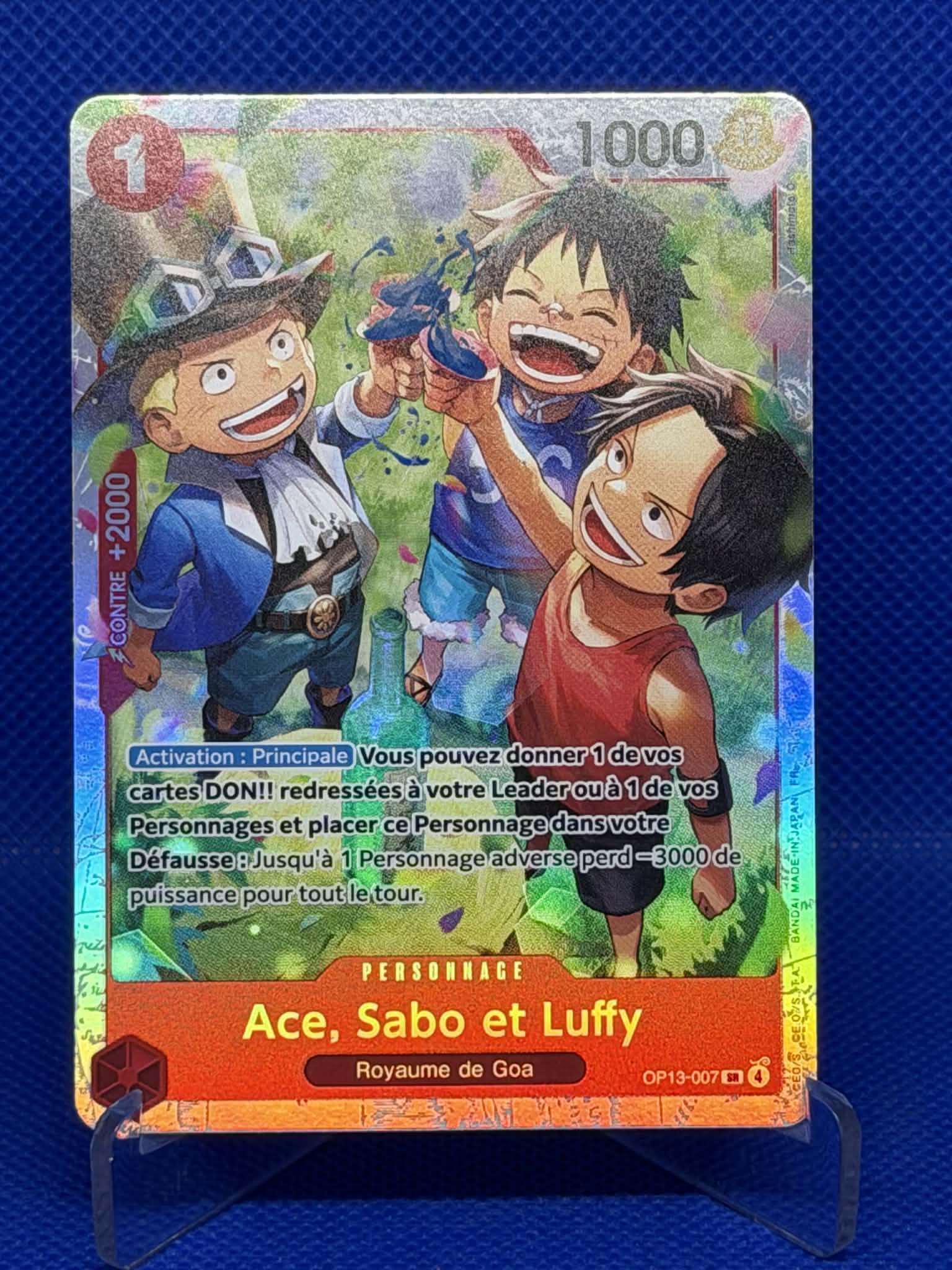 [CARTE] Ace, Sabo et Luffy OP13 [FR] Cards-island