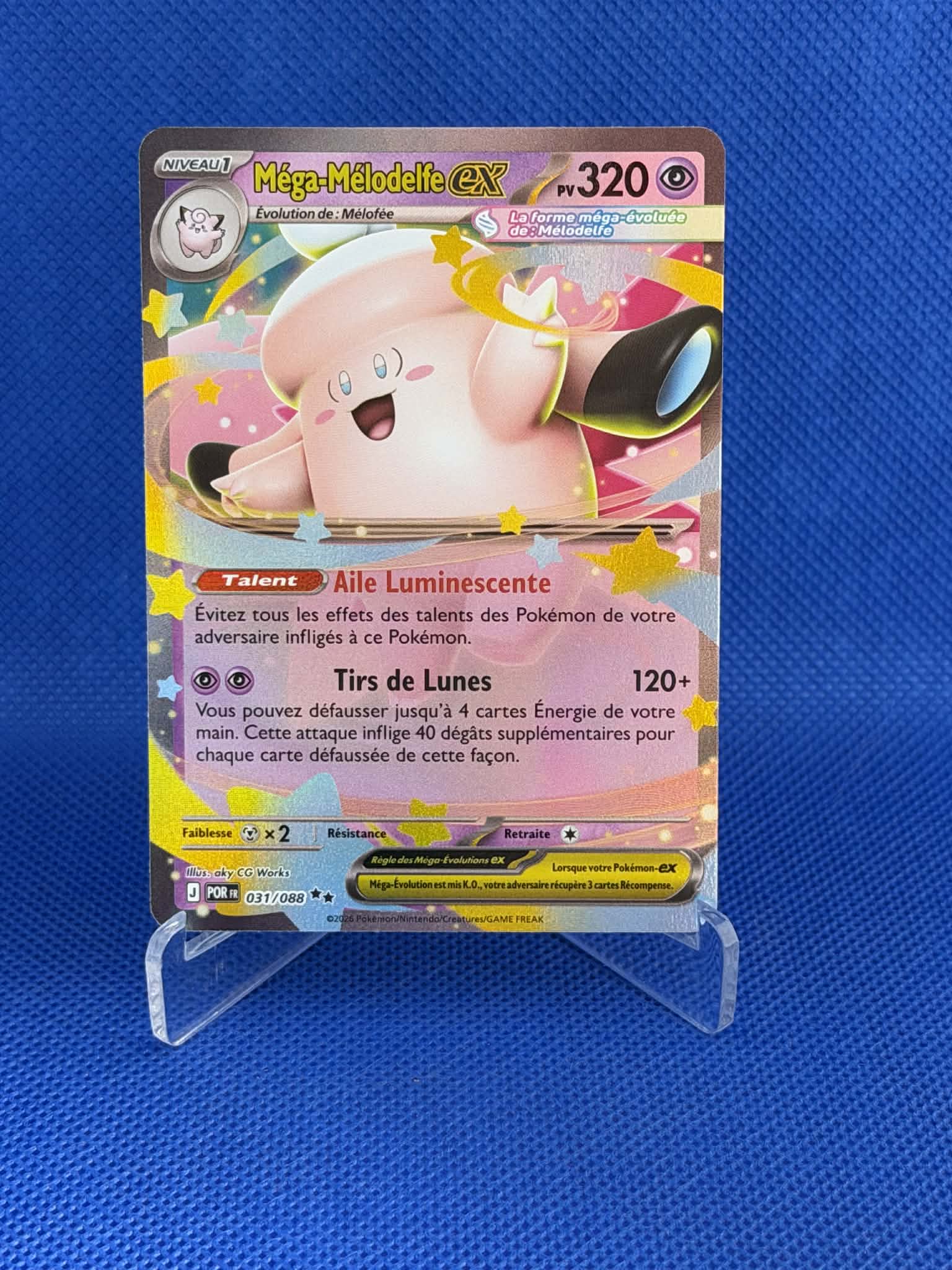 [CARTE] Méga-Mélodelfe EX ME3 [FR] Cards-island