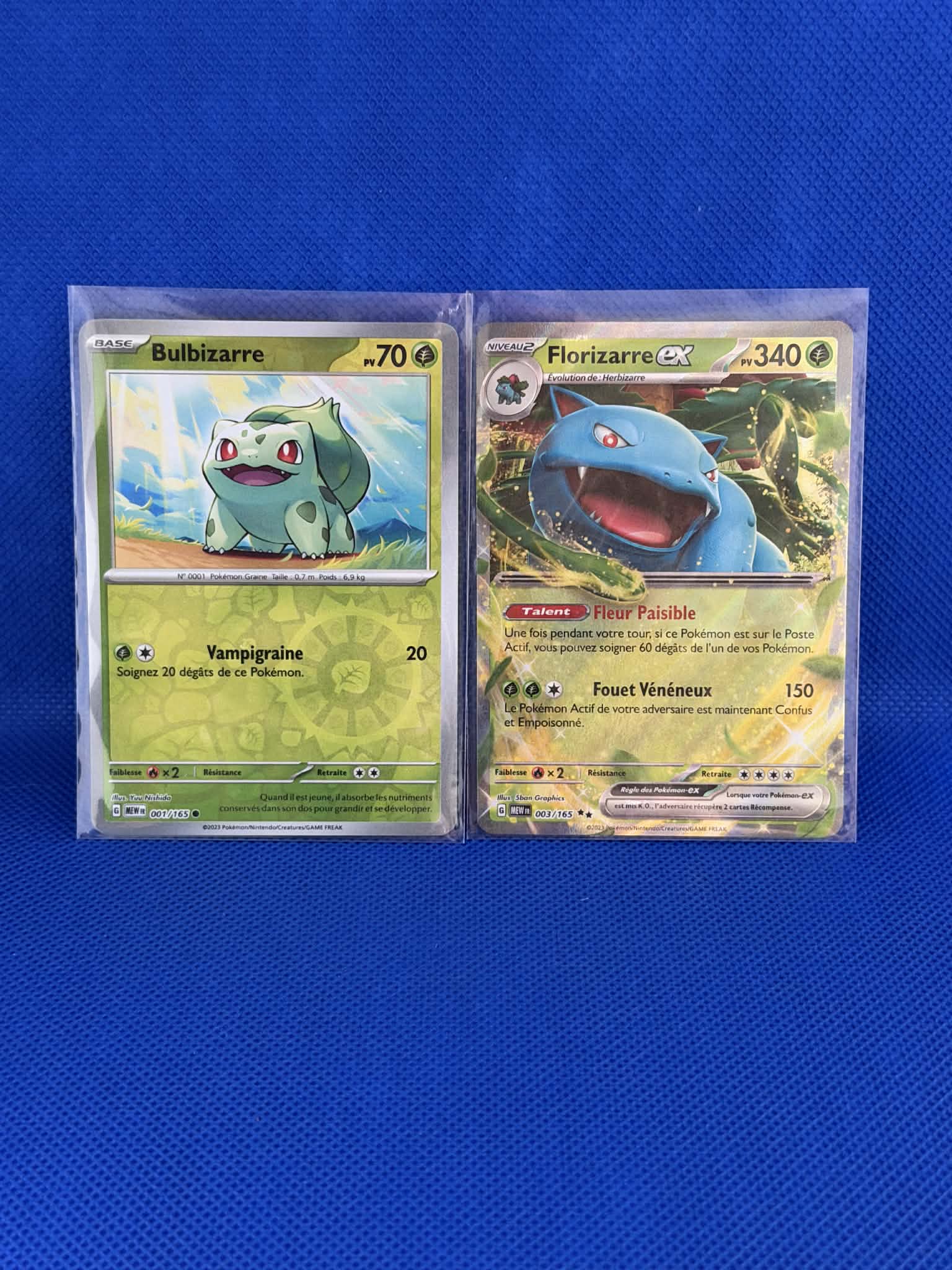 [CARTE] Bulbizarre / Florizarre EX 151 [FR] Cards-island