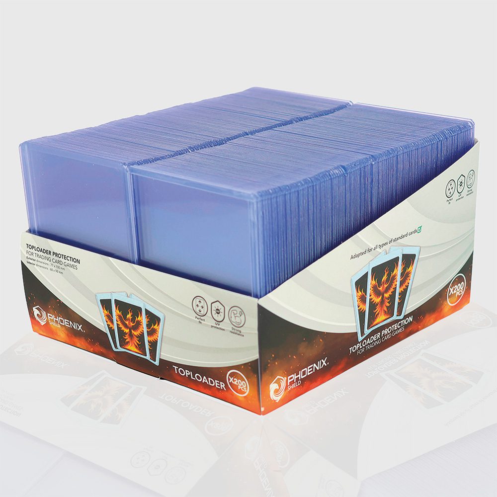 Toploader Regular x200 - Phoenix Shield Cards-island