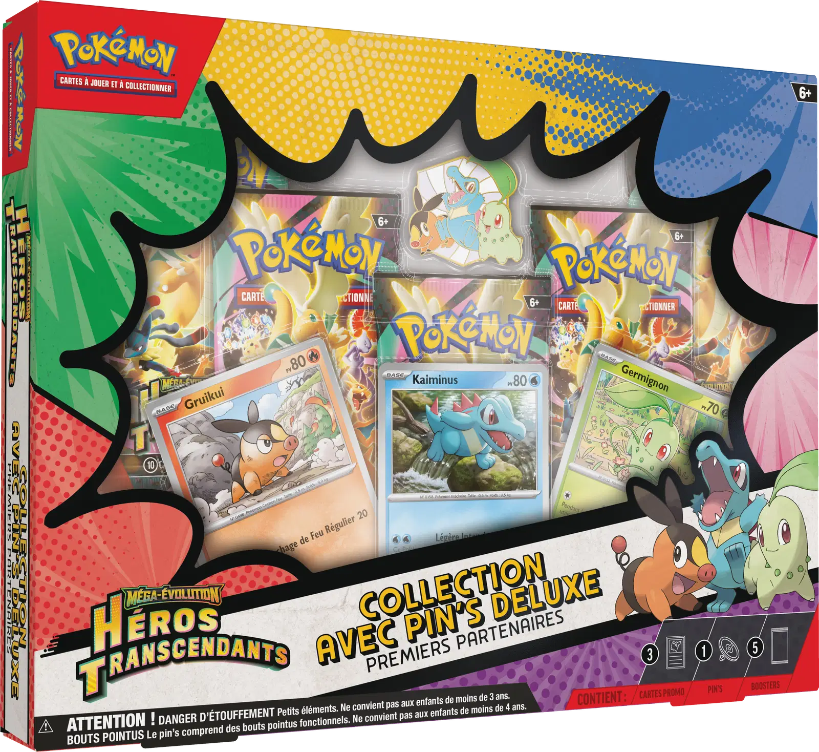 [SCELLE] Coffret collection Pin's Deluxe - Héros Transcendants [FR] Cards-island