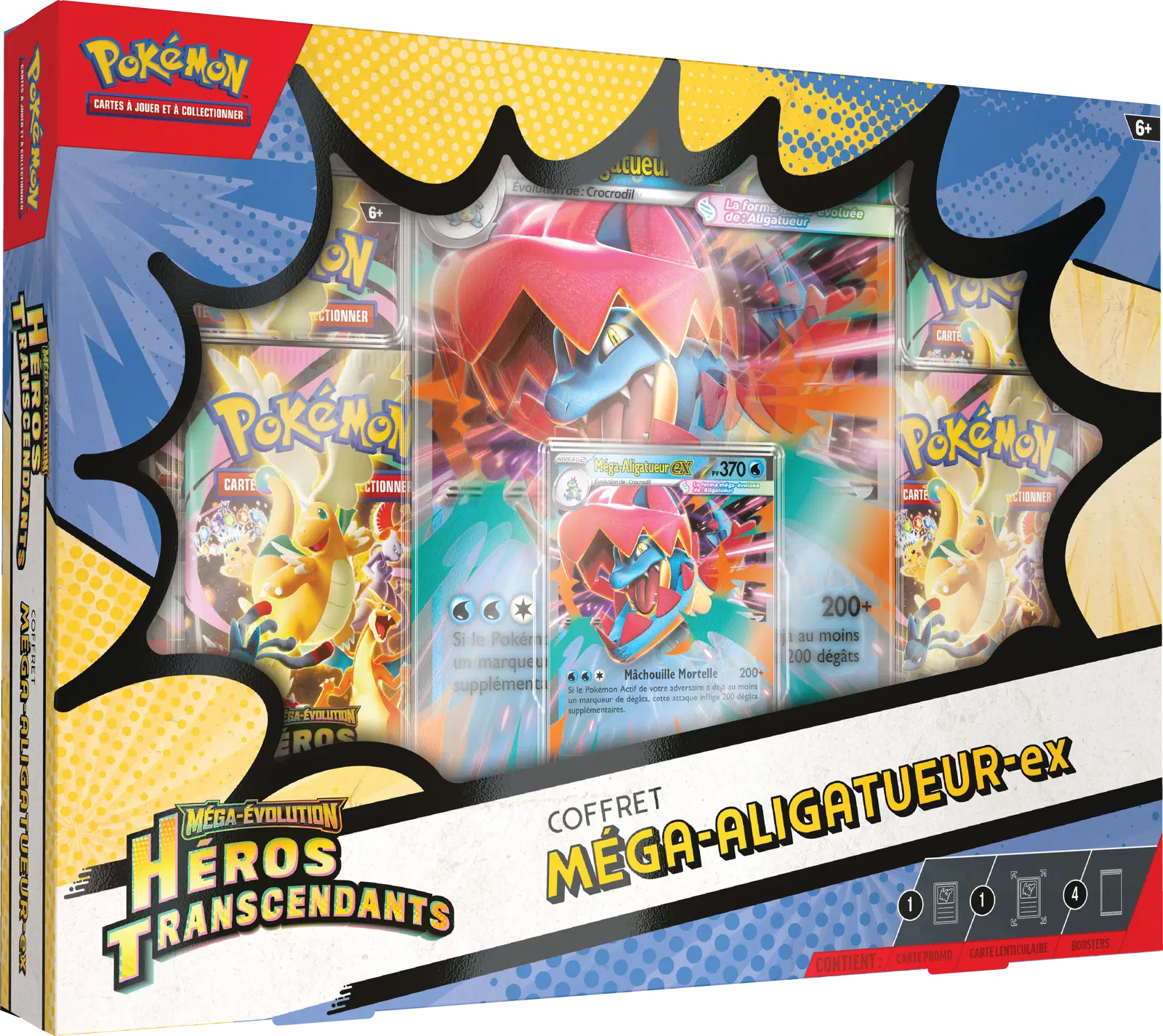 [SCELLE] Coffret Méga-Aligatueur Ex  [FR] Cards-island