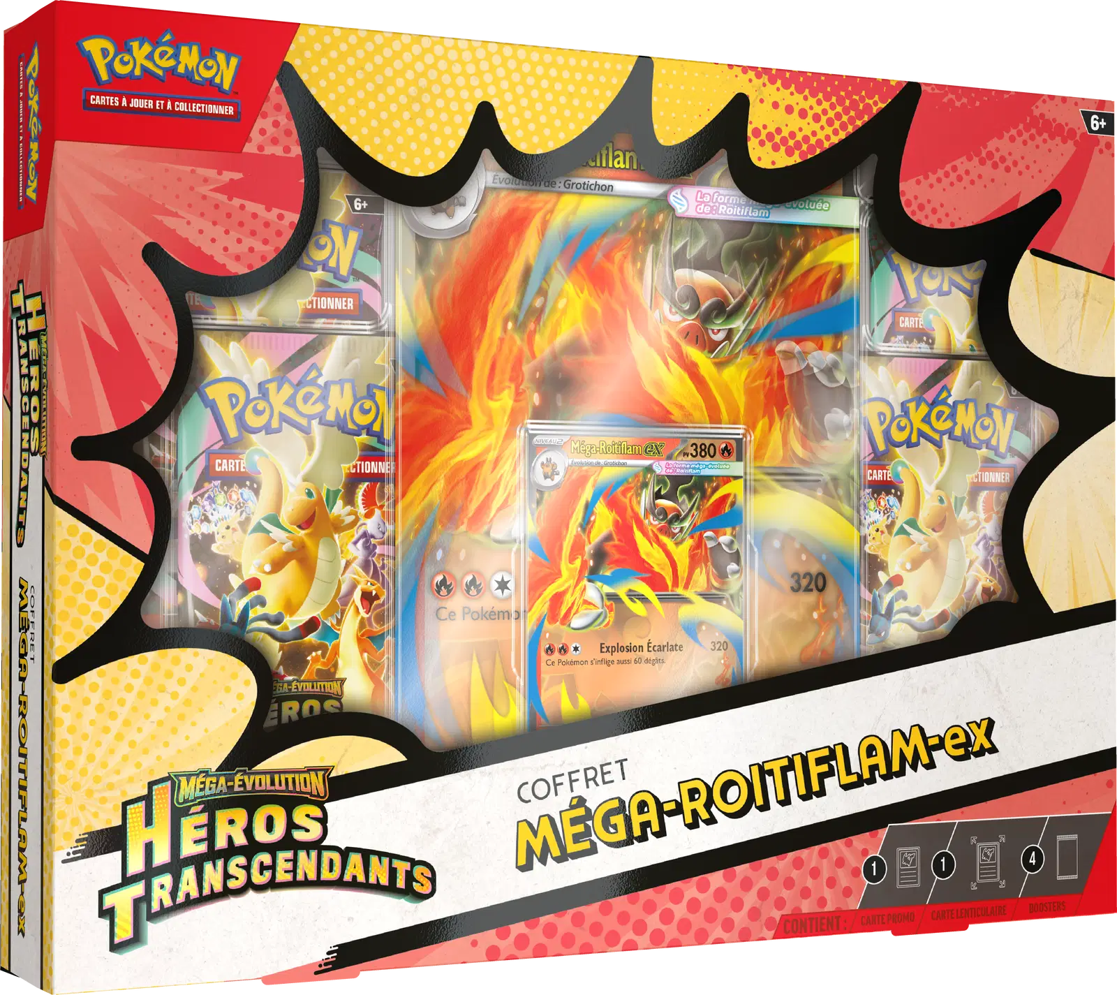 [SCELLE] Coffret Méga Roitiflam Ex  [FR] Cards-island