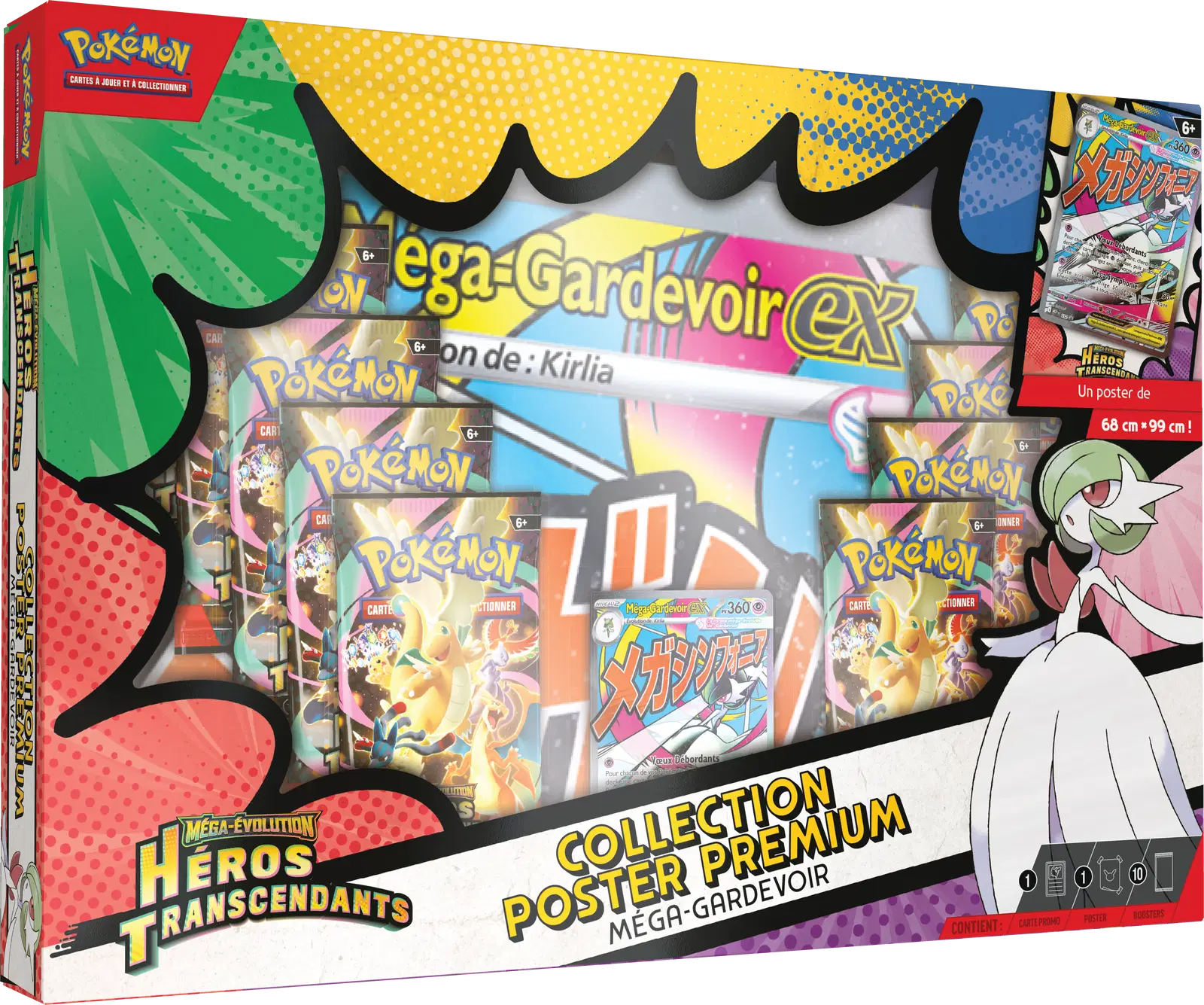 [SCELLE] Coffret collection Premium Méga Gardevoir Ex - Héros Transcendants [FR] Cards-island