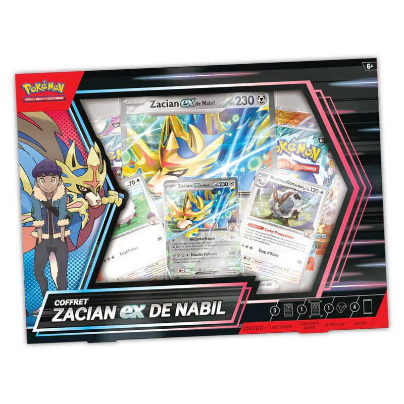[SCELLE] Coffret Zacian ex de Nabil [FR] Cards-island