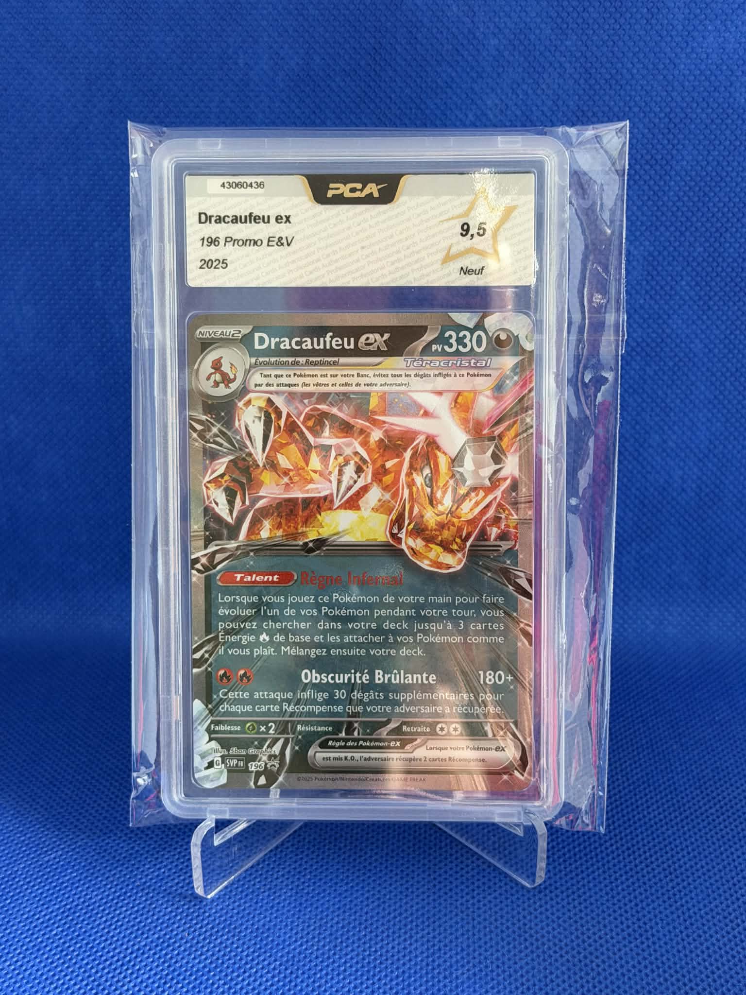 [GRADE] Dracaufeu EX SVP196 [FR] Cards-island
