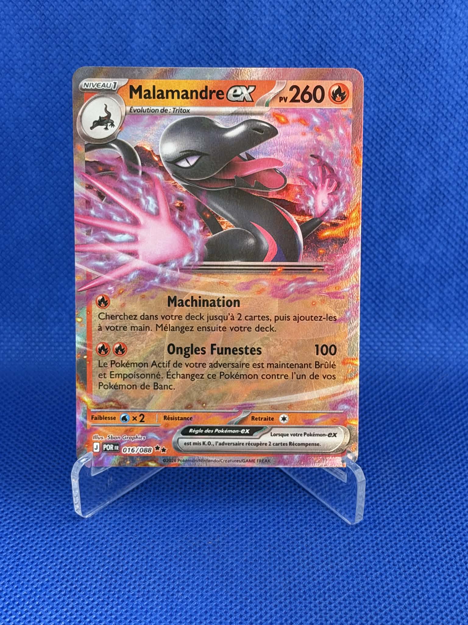 [CARTE] Malamandre EX ME3 [FR] Cards-island