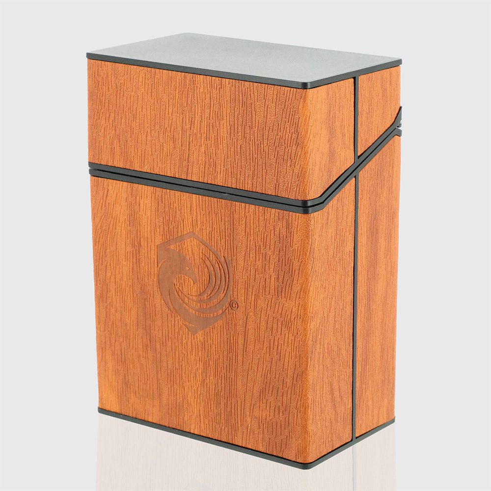 Deck box x 6 - Wood effect – Phoenix Shield Cards-island