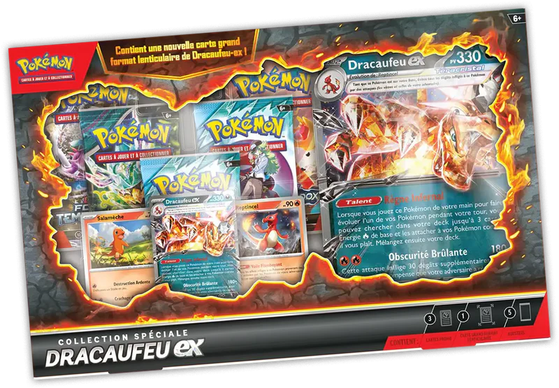 [SCELLE] Coffret Premium Dracaufeu Ex [FR] Cards-island