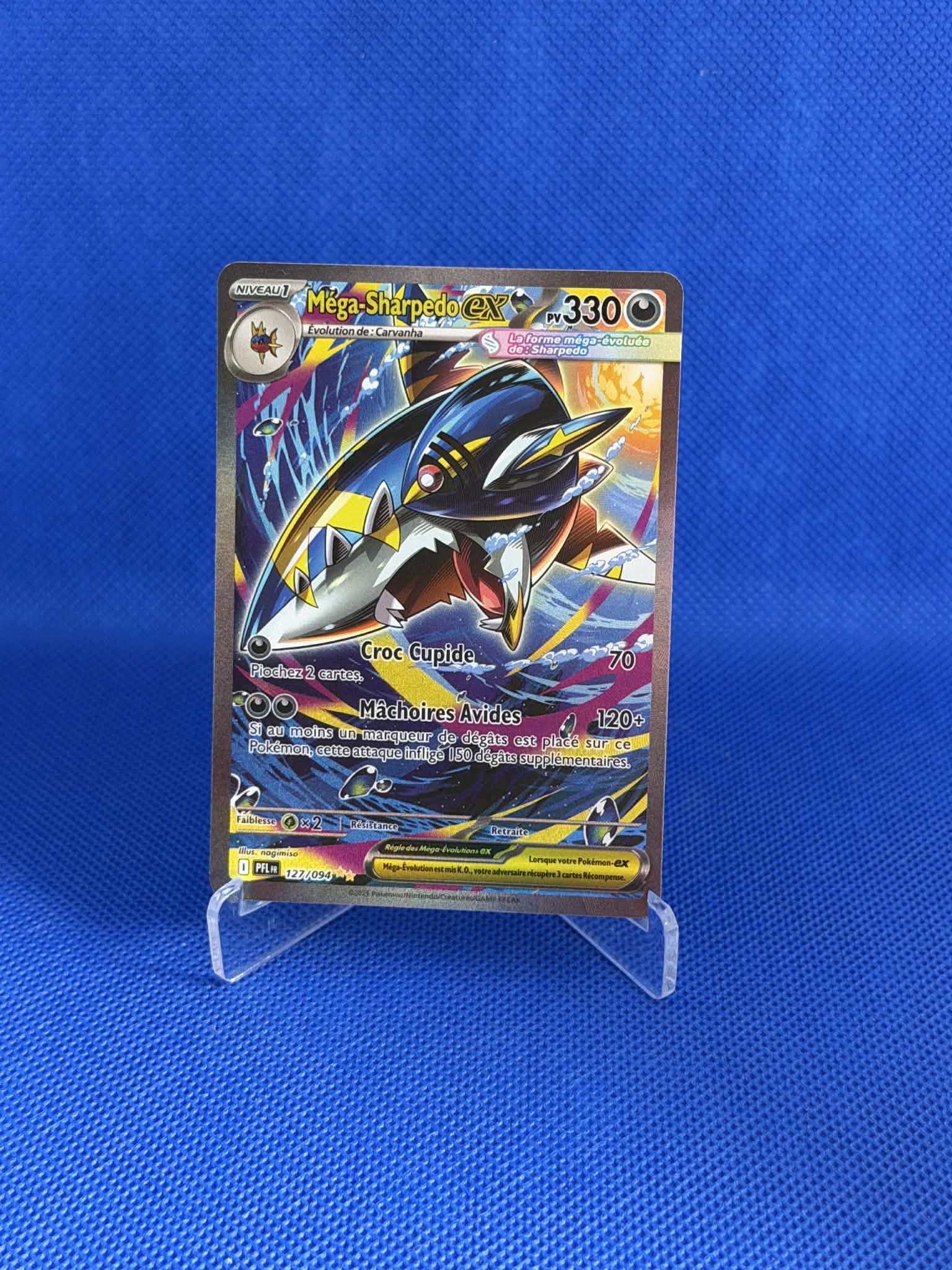 [CARTE] Méga-Sharpedo Ex ALT ME2 [FR] Cards-island