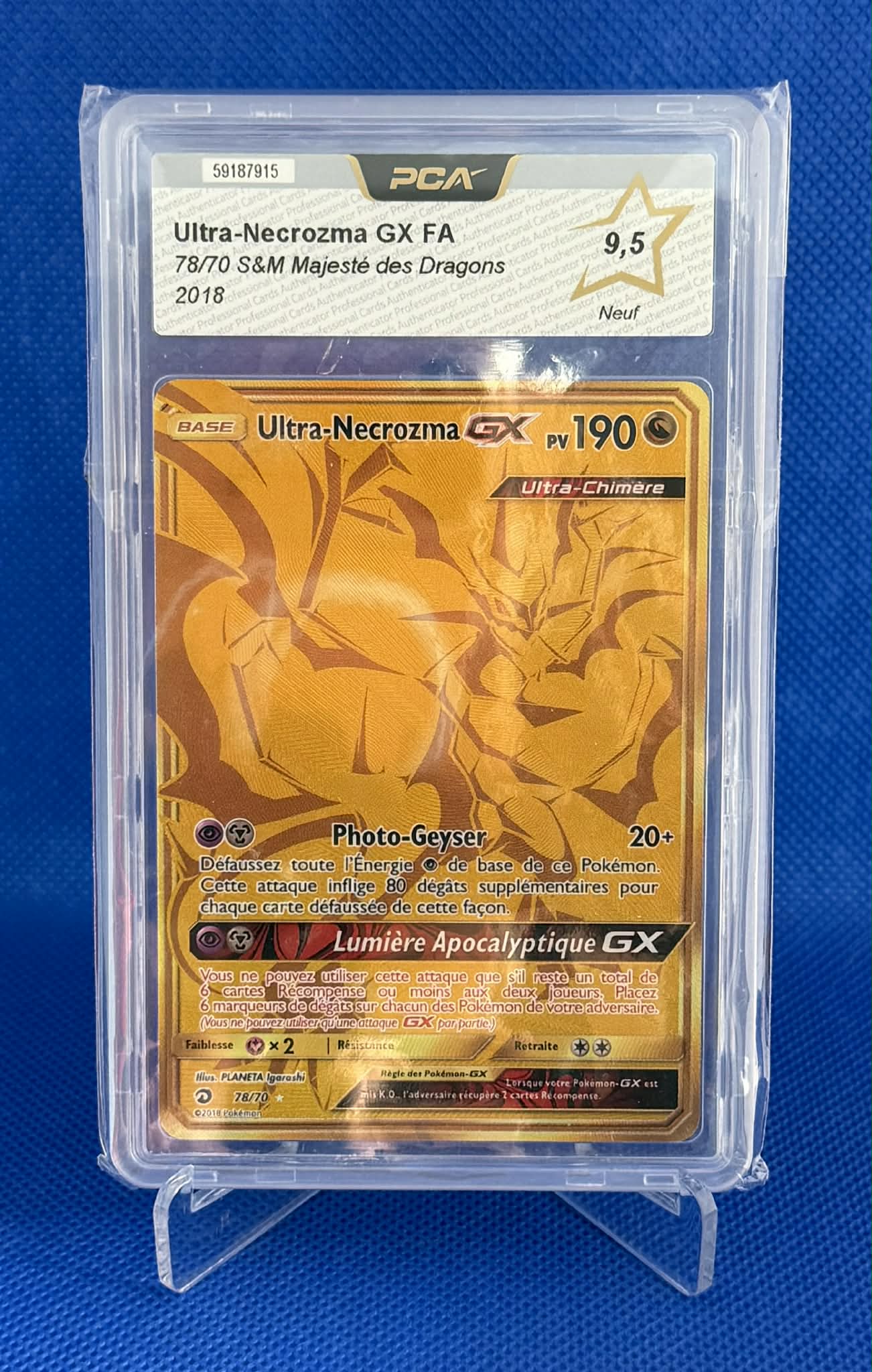[GRADE] Ultra Necrozma GX [FR] Cards-island
