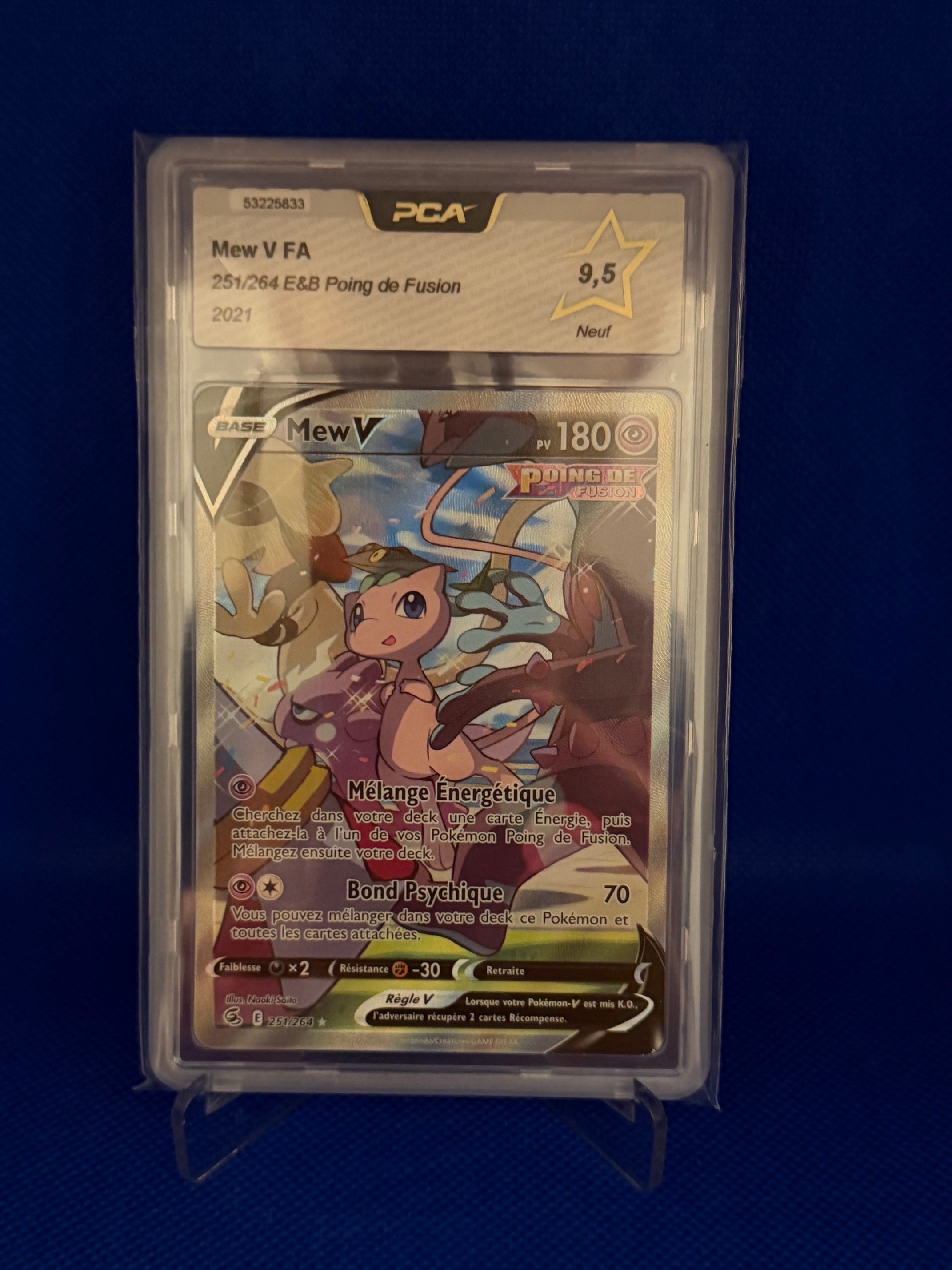 [GRADE] Mew V FA [FR] Cards-island