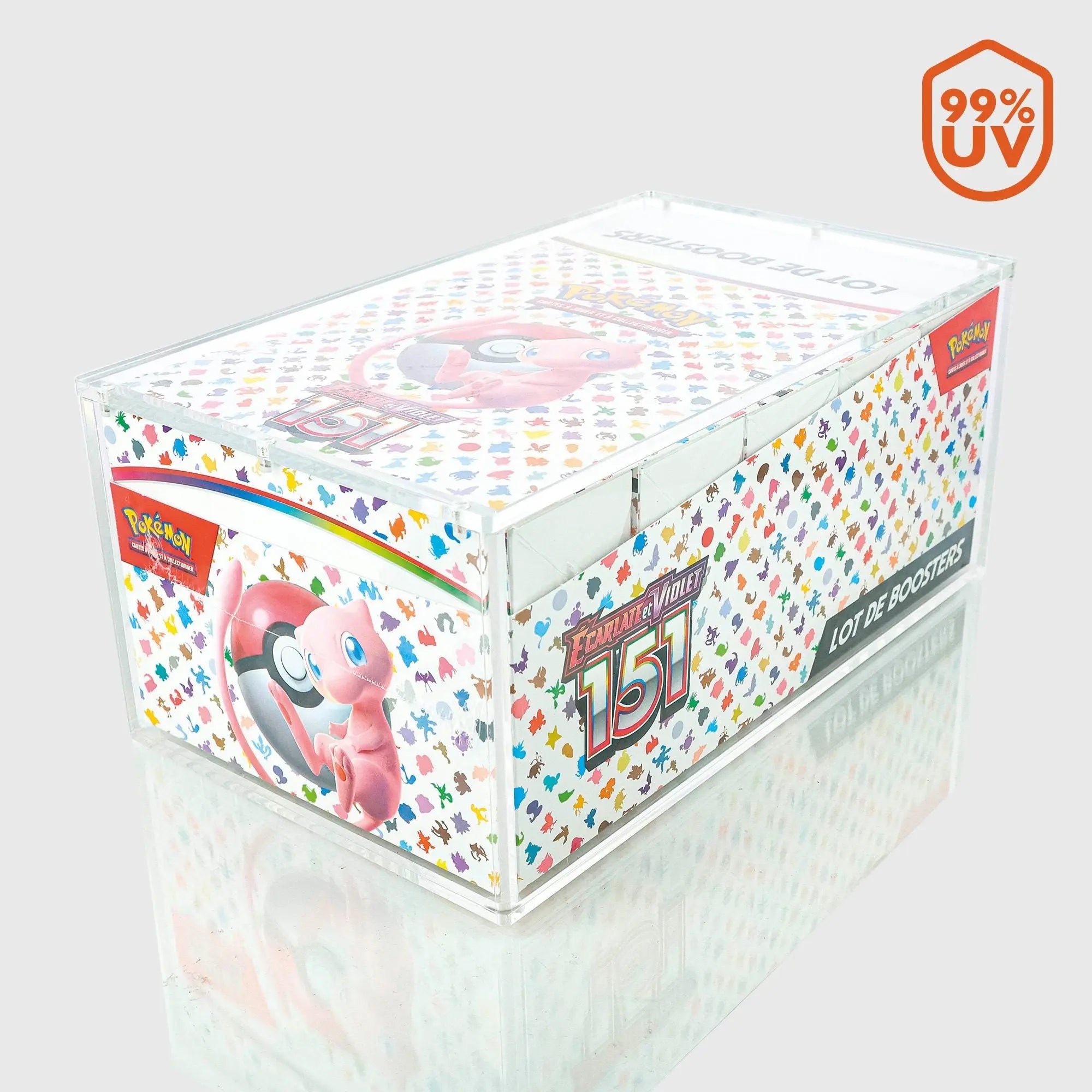 Acrylic Case Bundle - Phoenix Shield Cards-island